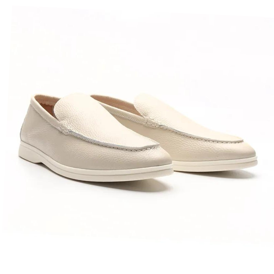 VALTO Cowhide Leather Loafers