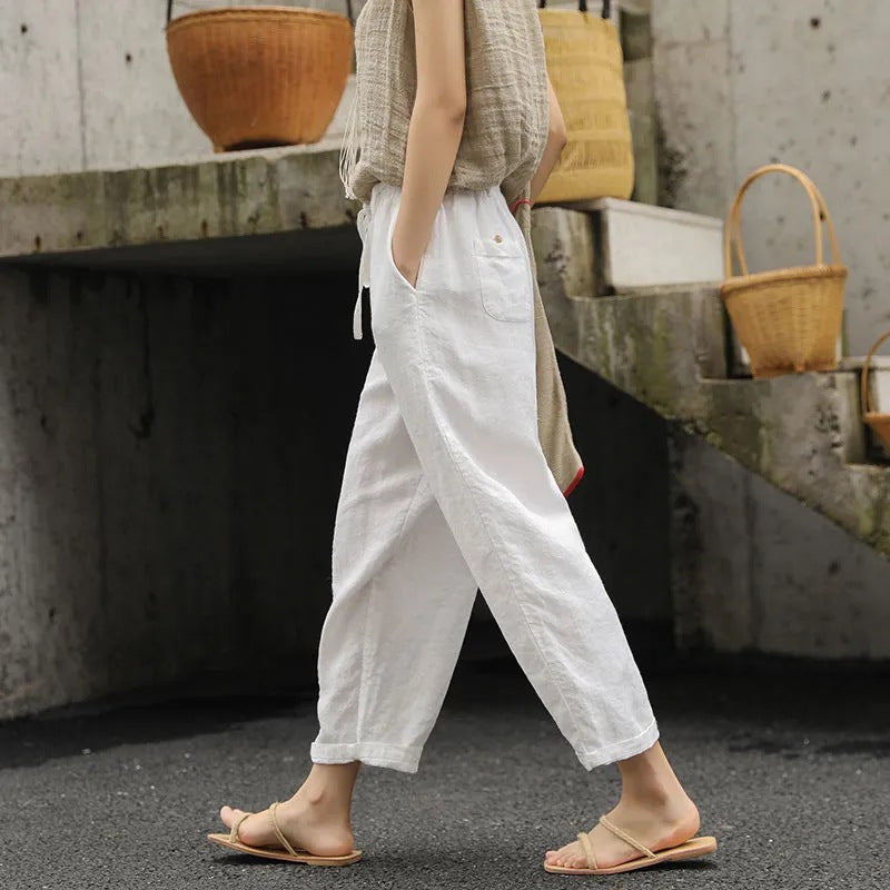 Emilie - Casual Relaxed Trousers