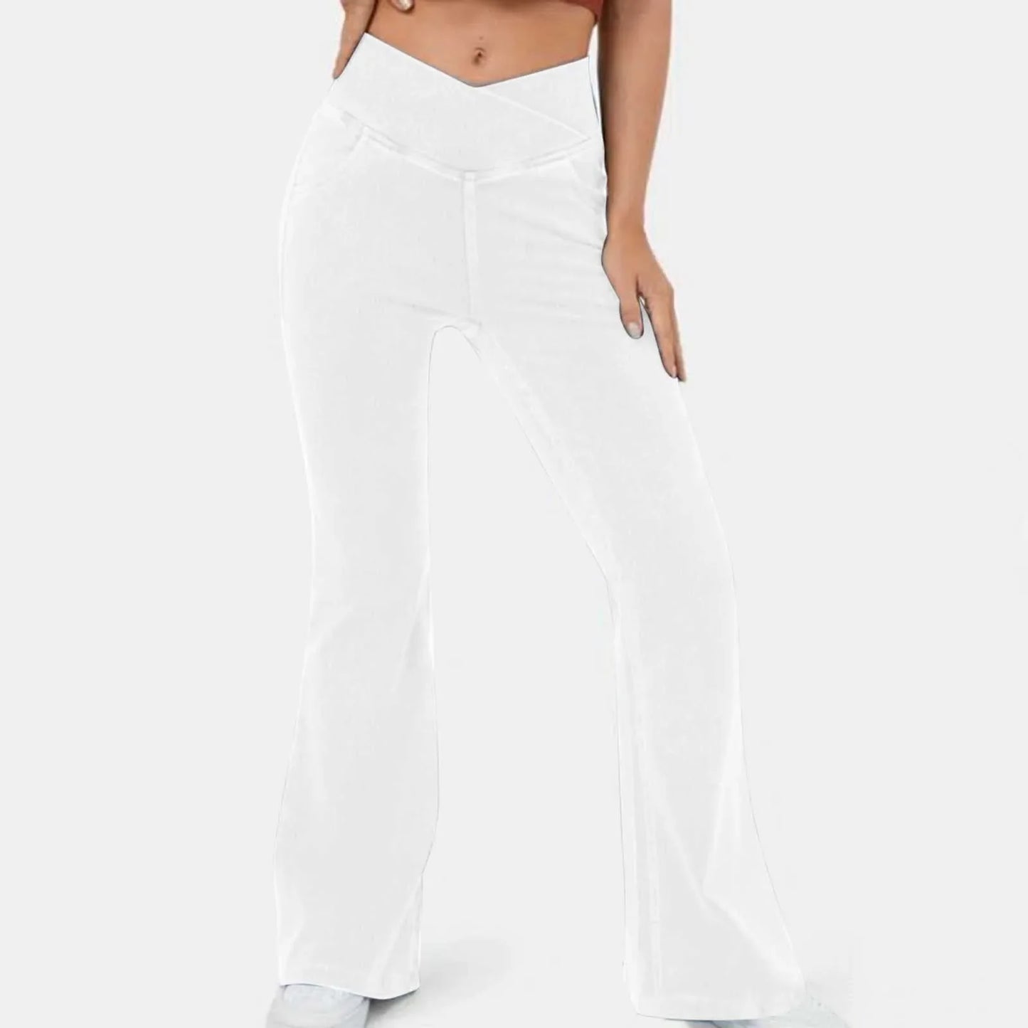 Alicia | High-waist flared jeans