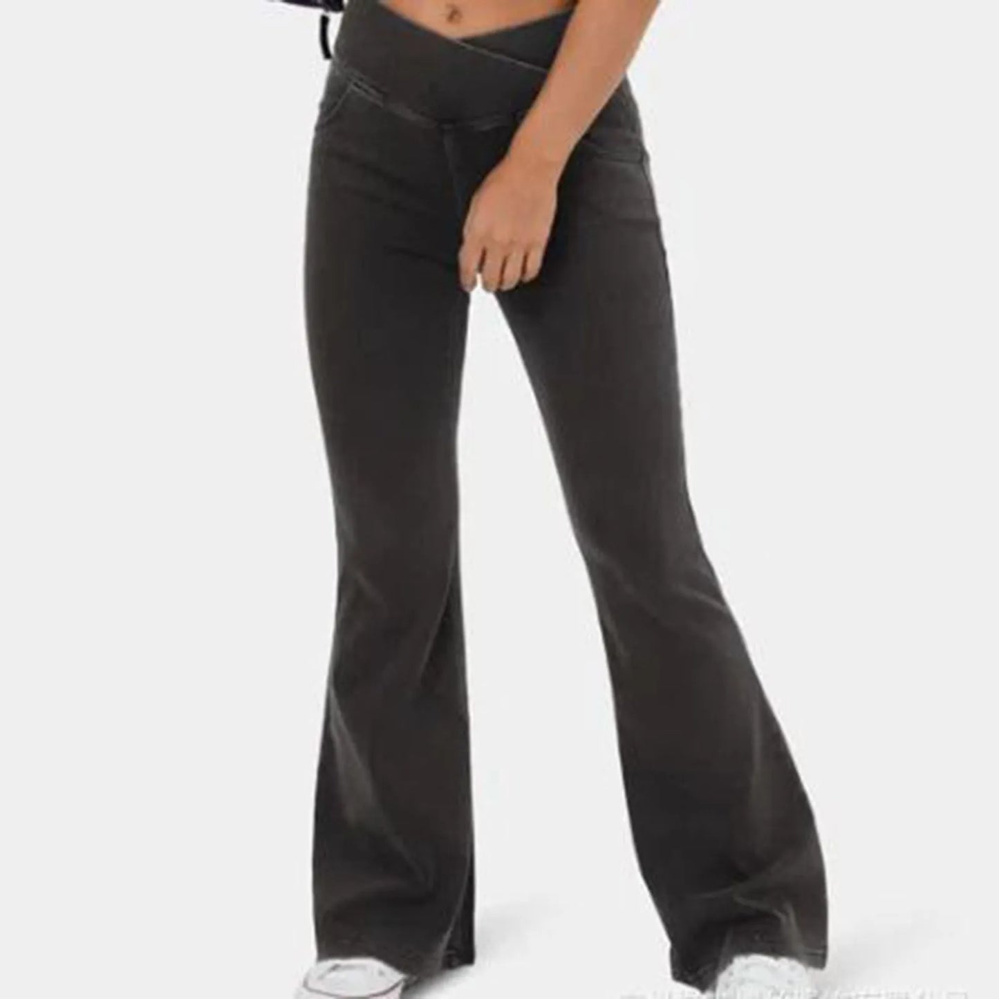 Alicia | High-waist flared jeans