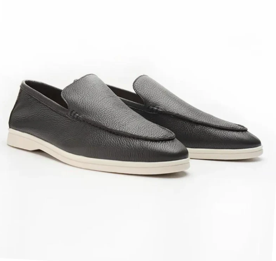 VALTO Cowhide Leather Loafers