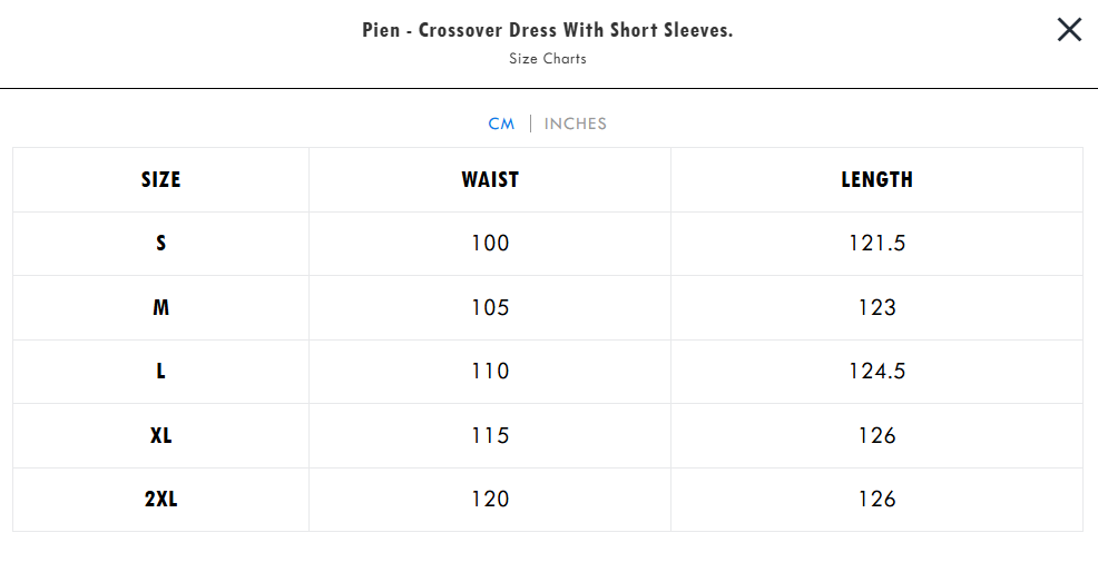 Pien - Crossover Dress With Short Sleeves