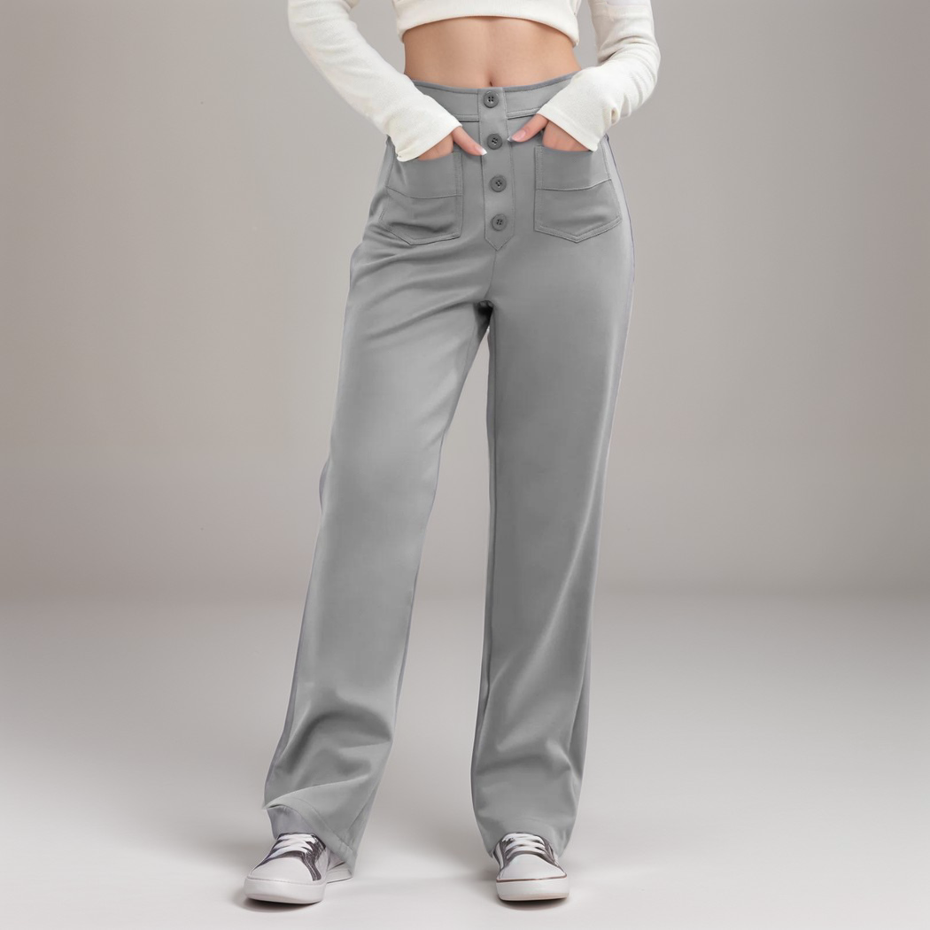 Momo | Elastic high-waisted trousers