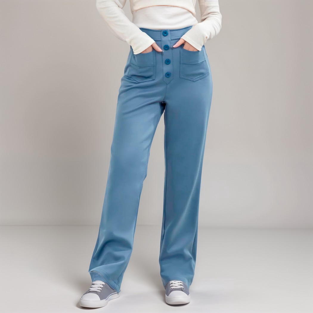 Momo | Elastic high-waisted trousers
