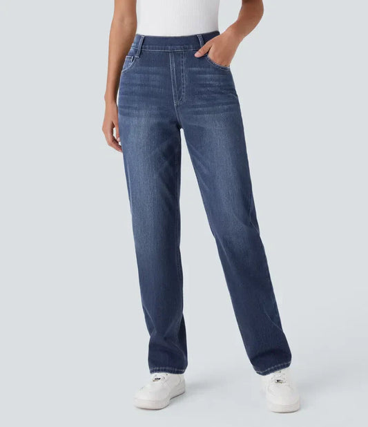 Anna | Elastic high-waisted trousers
