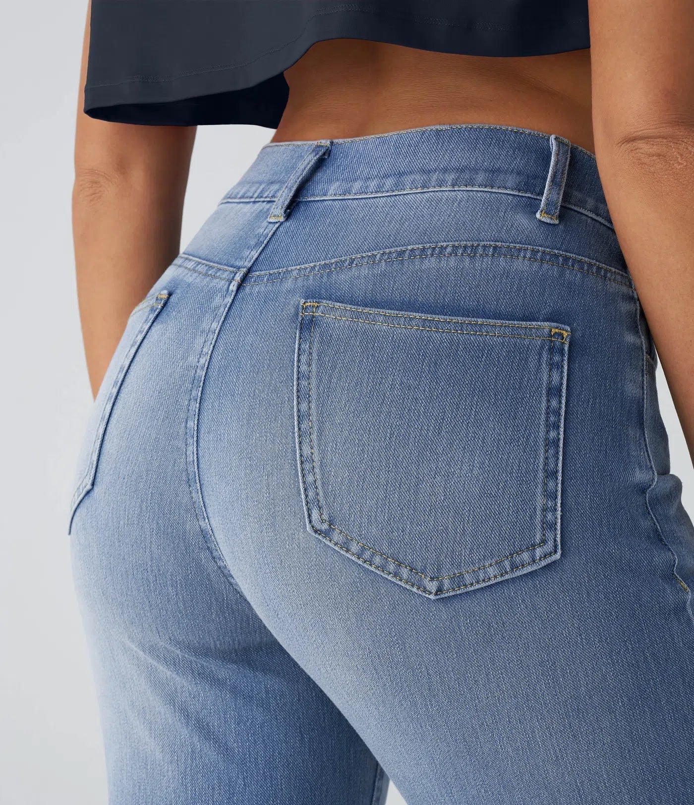 Anna | Elastic high-waisted trousers