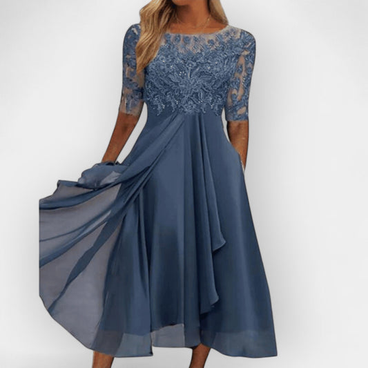 LIVIA | Elegant Midi Dress