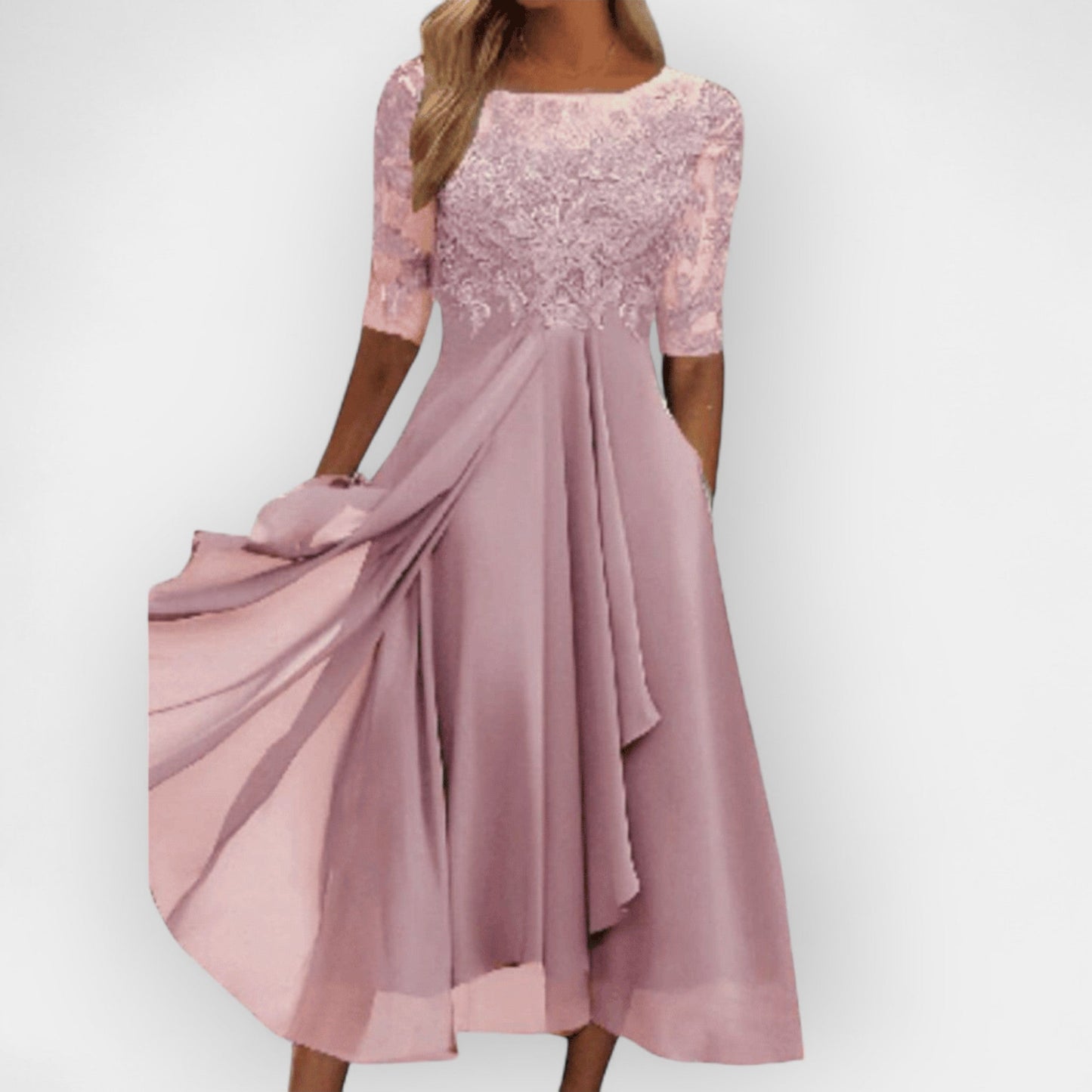 LIVIA | Elegant Midi Dress