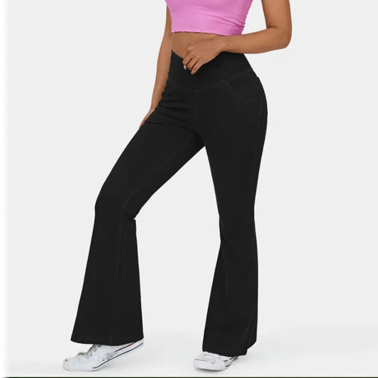 Alicia | High-waist flared jeans