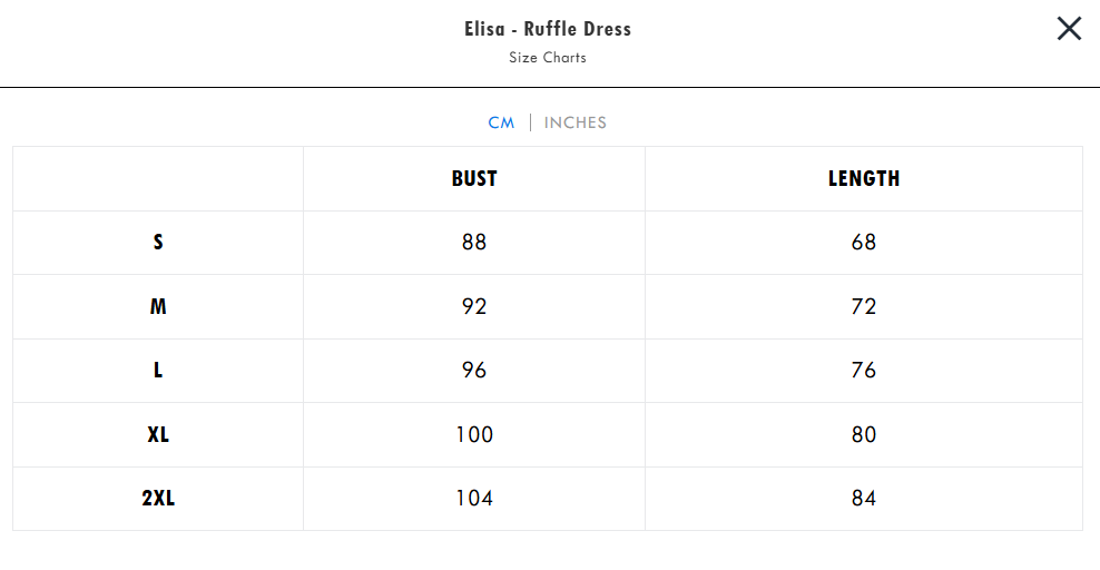 Elisa - Ruffle Dress