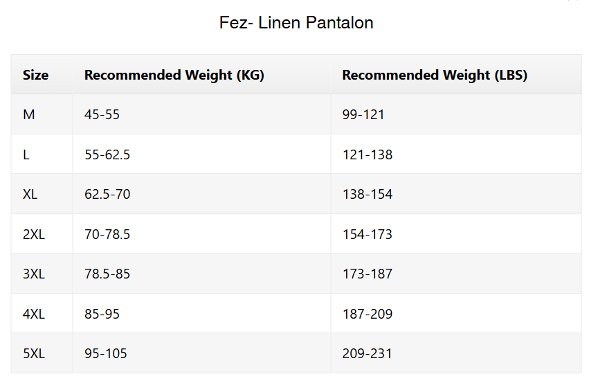 Fez - Linen Pantalon (straight fit)
